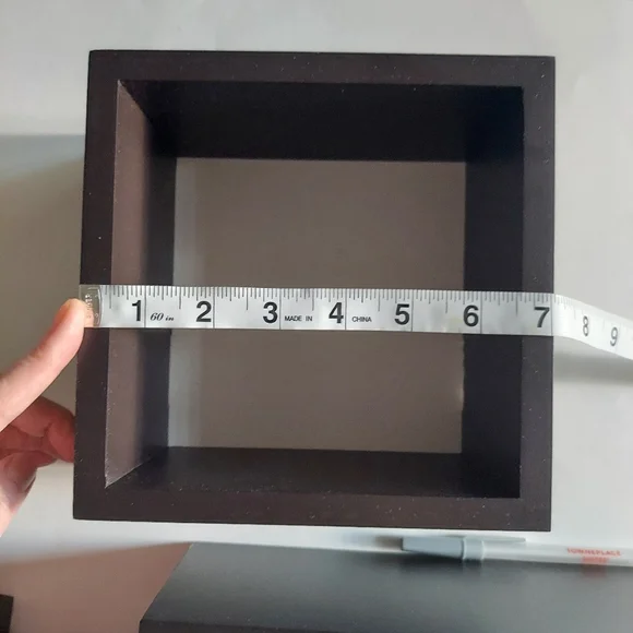 NWOT shadow boxes or cube display shelves - comes with screws, etc - Picture 5 of 10